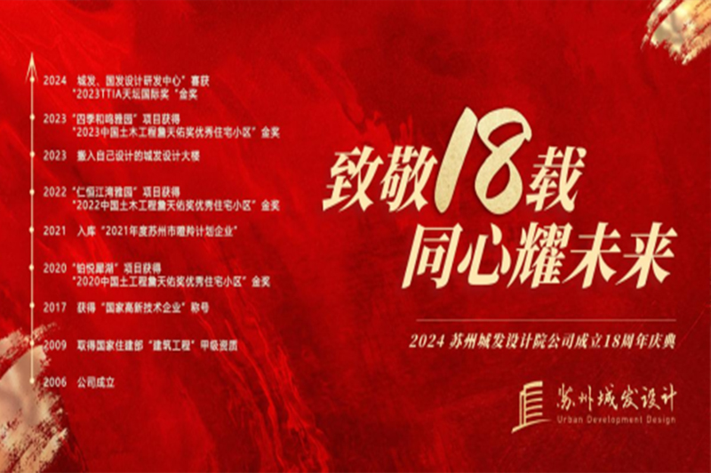 記憶丨蘇州城發(fā)設(shè)計(jì)喜迎十八周年慶！